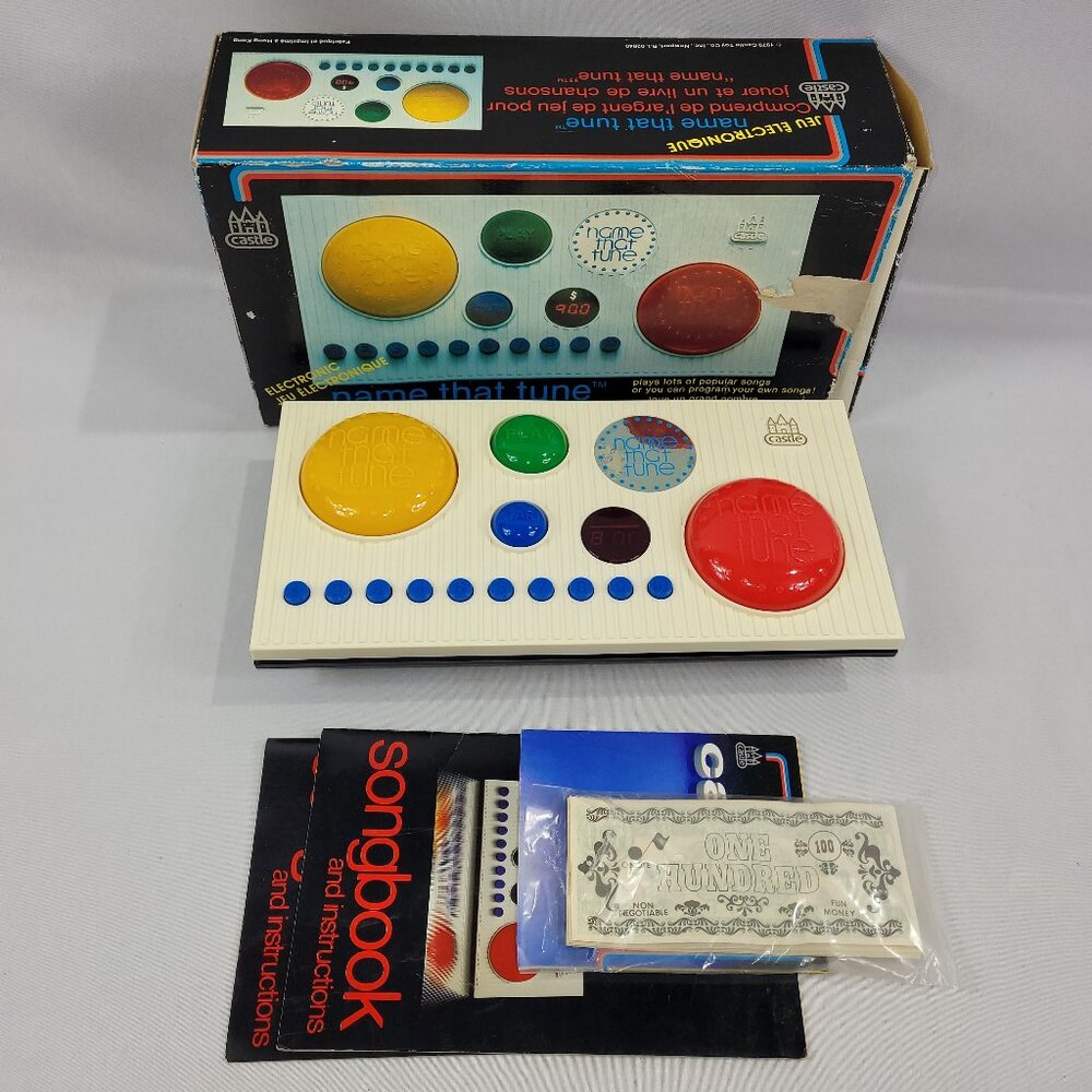 Electronic Name That Tune 1980 By Castle Toy Co